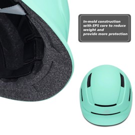 Adult Urban Bike Helmet - Adjustable Fit System & Integrated Taillight for Men Women