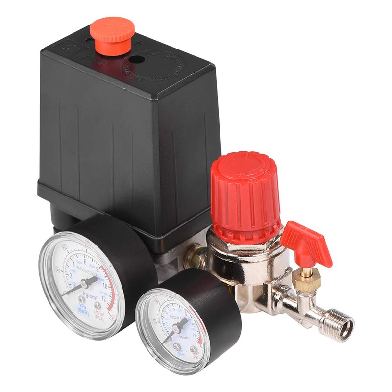 Air Compressor Pressure Control Switch Pressure Switch Manifold Regulator with