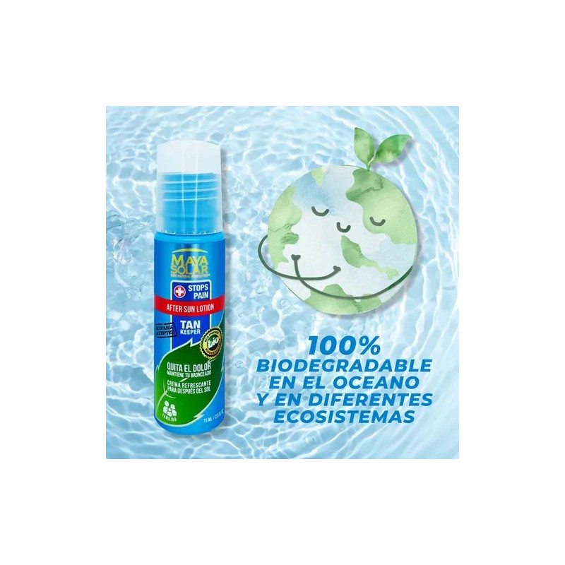 Crema Refrescante After Sun Para Quemaduras Maya Solar 75ml