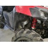 Honda Pioneer 700 700-4 inner fenderwell guards - aluminum -