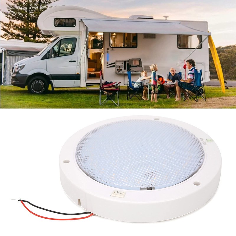 MUNEFE 12V Round Led Panel Light, LED Downlight, LED Boat