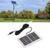 Solar Panel Polysilicon Polysilicon Crystals 9V Lightweight 6V 1.2W Frame