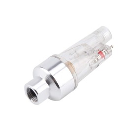 Air Hose Filter, 1/8" BSP Male Threads Hose Water Trap Filter Airbrush Mini Air Filter, Mini Air Filter, Water Traps Moisture Trap for Air Tools for Compressor