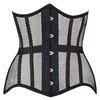 Sady Industry Women's Steel Boned Corset Short Torso Heavy Duty