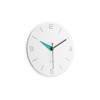 ONZENO Design Wall Clock 'The Acqua.' without Ticking Noises