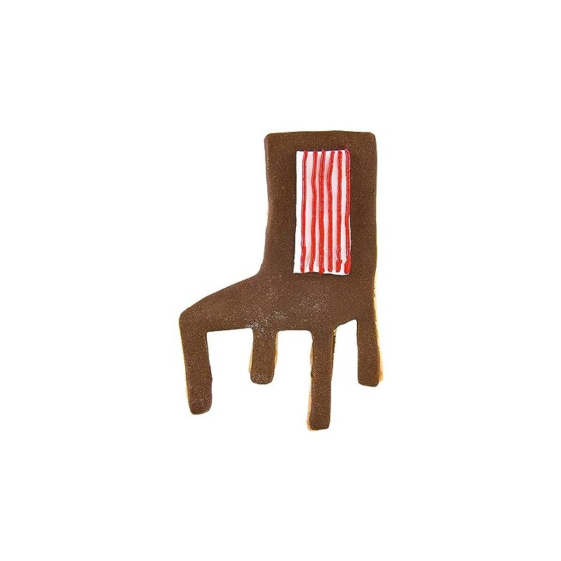 Staedter Chair Shape Cookie Cutter, Silver