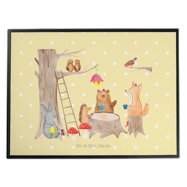 Mr. & Mrs. Panda Desk Mat Forest Animals Picnic Gift