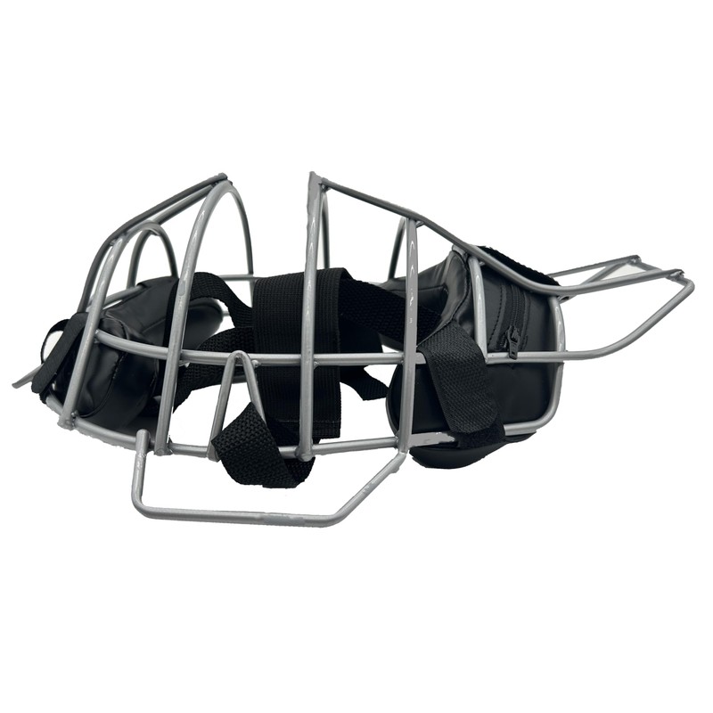Jadekylin Baseball &t Softball Catcher's mask (Black & Silver)