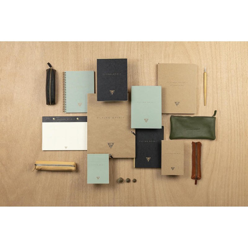 Clairefontaine Flying Spirit 106946C Book Cover Leather 14.8 x 21