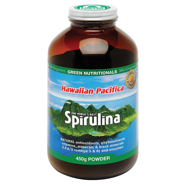 MicrOrganics Green Nutritionals Hawaiian Pacifica Spirulina 450g Powder
