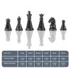 Andux Foldable Magnetic Chess Game Set Board Game with Chess