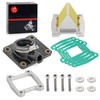 Intake Manifold Boot & Billet Aluminum Reed Valve & Reed