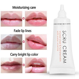 Exfoliante para labios, exfoliante para el cuidado de la piel Exfoliantes orgánicos Exfoliante para el cuidado de los labios Crema de bálsamo con...  