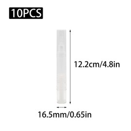 PINE & LINEN 10 Pack Empty Cuticle Oil Pens,Nail Oil Pen Twist Pen Cosmetic Container, Brush Tip Applicator for Beauty Enthusiasts/Makeup Artists（5ml Style C）