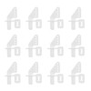LvYiLinggg 12pcs 4 Hole Control Horn Kit for RC Airplane