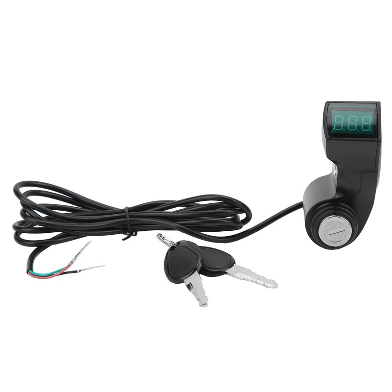 Wire Lock Key Ignition Switch One Button Electric Scooter 3