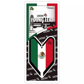 Treefrog Wakaba Young Leaf New Car Mexico Flag Air Freshener JDM Car Auto