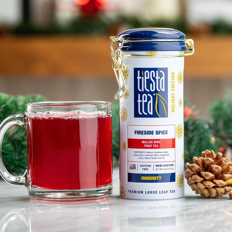 Tiesta Tea - Fireside Spice, Loose Leaf, Mulled Wine Herbal