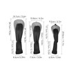 3Pcs Golf Club Head Covers 1 3/5 UT Breathable Mesh