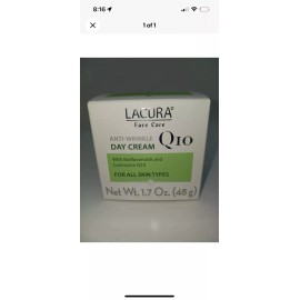 Lacura Set of 2 LACURA Q10 Anti-Wrinkle Face Day & Night Cream MADE IN GERMANY New
