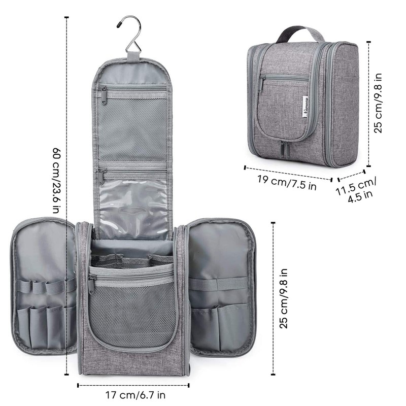 Travel Hanging Toiletry Wash Bag Makeup Cosmetic Organizer for Women