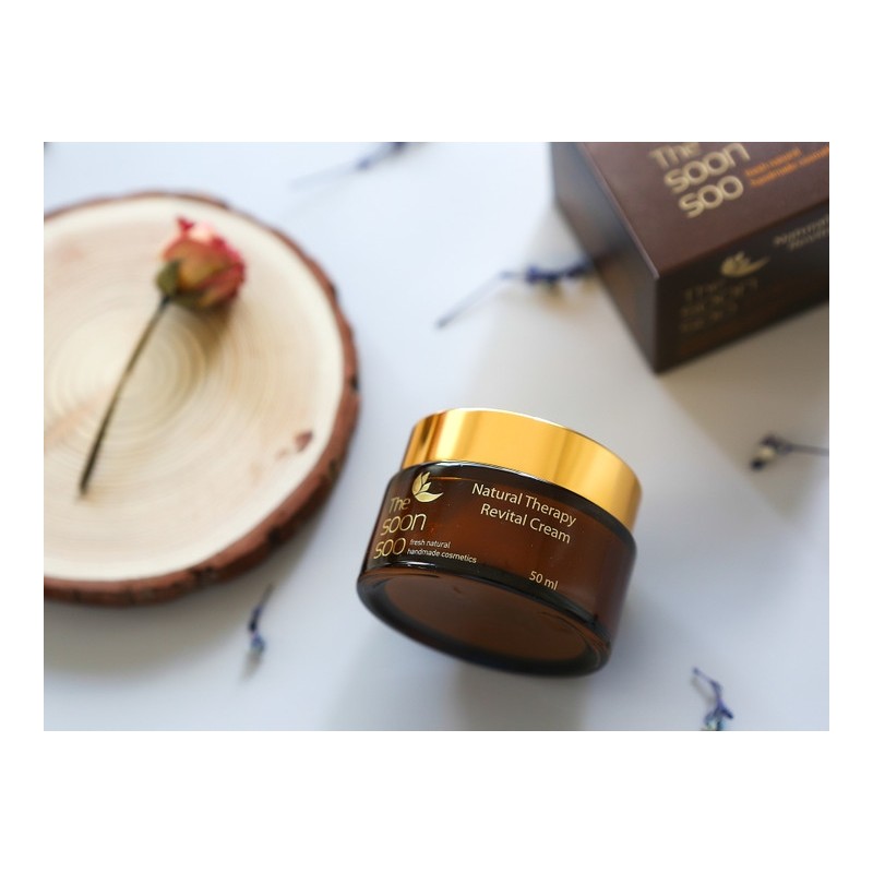 The Pure Revital Wrinkle Improvement Nutrition Cream Skin Elasticity Moisturizing