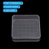 PATIKIL 100mm Plastic Petri Dishes with Cover, 10 Pcs Grid