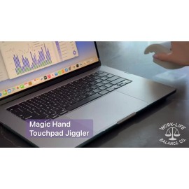 Work-Life Balance Corporation Laptop Touchpad Mouse Jiggler - Doesn't Require Mouse – AA Battery Powered
