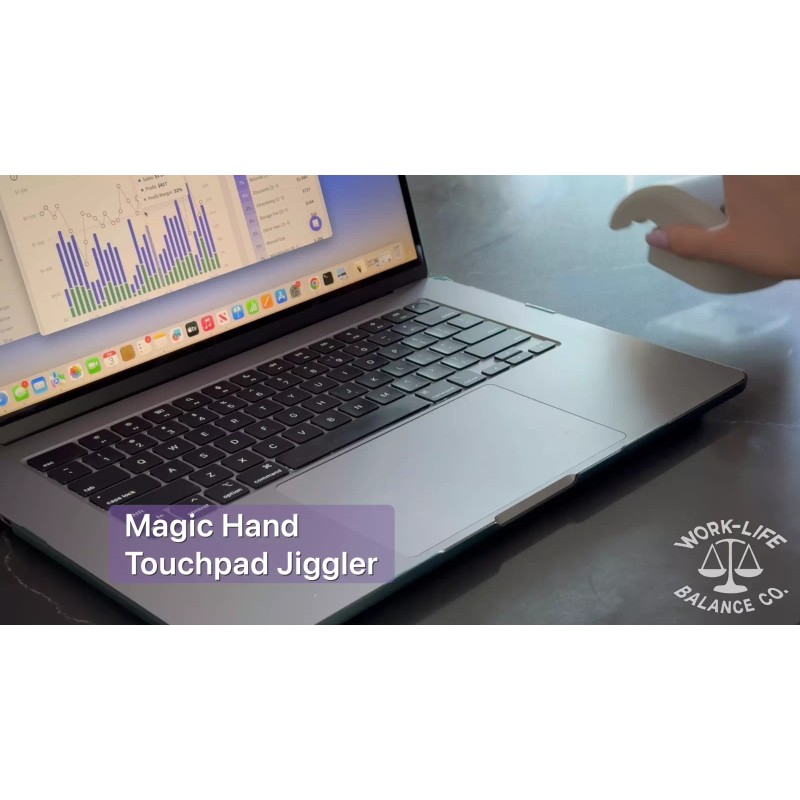 Work-Life Balance Corporation Laptop Touchpad Mouse Jiggler - Doesn't Require