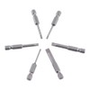 6pcs 50mm Slotted Screwdriver Bits WERA Slotted Bits Hex Shank