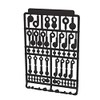 Hobby Base Premium Parts Collection Articulating Figure Joint Dark Gray