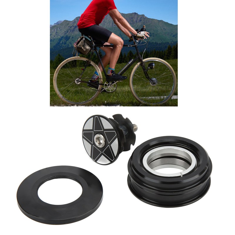 RISK Bike Headset Speed Drop Bearing Headset for 49.7mm Cone