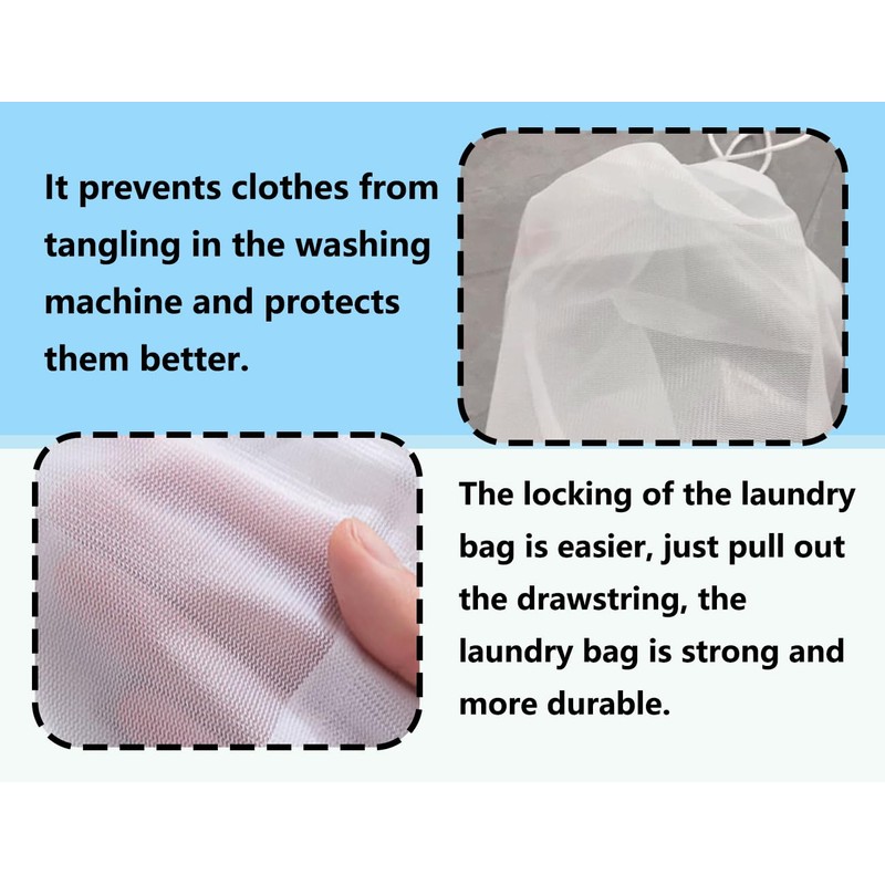 KAPSING Pack of 2 Laundry Nets, 30 x 40 cm