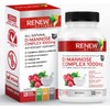 HIGH POTENCY Renew Actives D-Mannose & Cranberry Complex 1000MG –