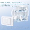 Self-Powered Wireless Light Switch and Receiver Kit, No Battery Required,