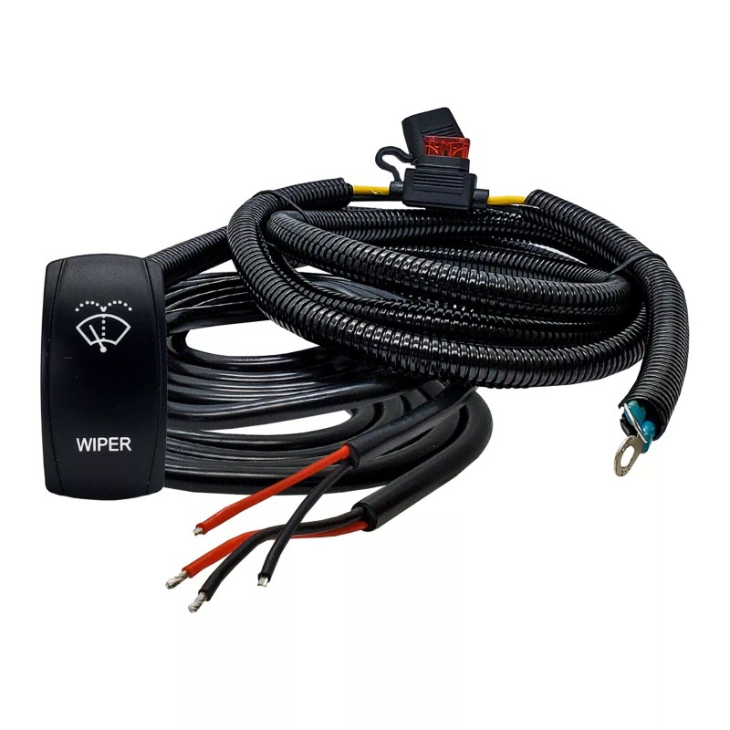 OZ-USA Windshield Wiper Washer On/Off/On Wire Harness for Can-Am X3