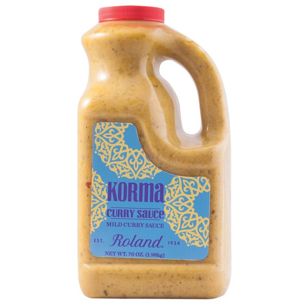 Roland Foods Korma Curry Sauce, Specialty Imported Food, 70-Ounce Jug