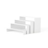 NEETBU Black Matte Metal Display Stand,8 Pcs 2 Set Display