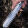 TOMSHOO Titanium Garden Hand Serrated Shovel Outdoor Camping Hiking Backpacking