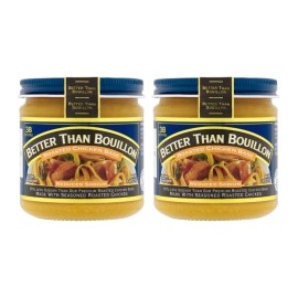 Better Than Bouillon Reduced Sodium Roasted Chicken Base 2 Pack 8 Ounce Jars