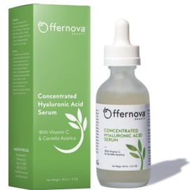 Suero de Ácido Hialurónico Concentrado  Hyaluronic Acid Serum, Vegan  Organic                                                                         