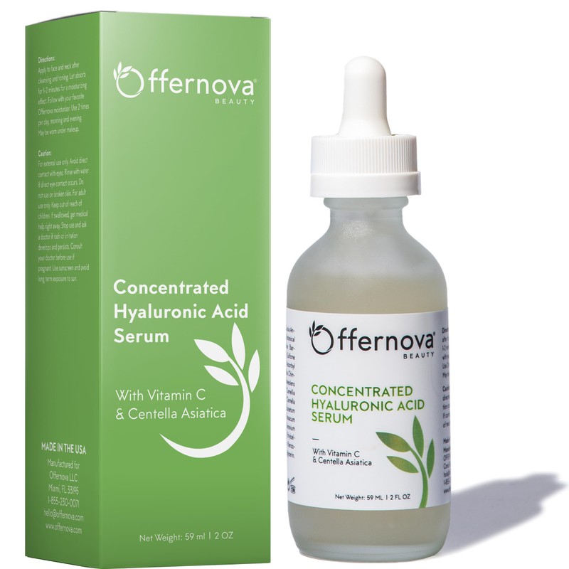 Suero de Ácido Hialurónico Concentrado Hyaluronic Acid Serum, Vegan Organic