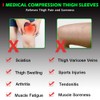beister Thigh Brace Thigh Compression Stabiliser Non-Slip Thigh Compression Bandage