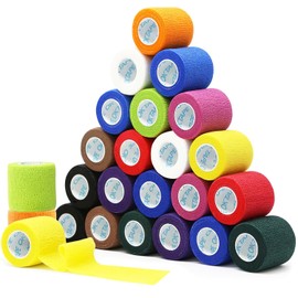 Self-Adhesive Cohesive Bandage Wrap - 24 Rolls