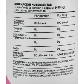 Probióticos Prebióticos 35 Caps 6 Cepas Bioflora Mujer