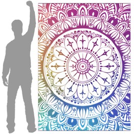 LXTOPN Microfibre Beach Towel, Large Beach Towel, 145 x 200 cm for Women, Swimming, Beach, Travel, Sports, Fitness