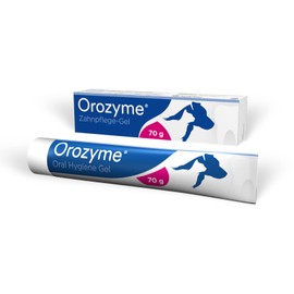 Ecuphar Orozyme Dental Care Gel | 70g | Dental Care Gel for Dogs and Cats | For Daily Care of Dental Plaque, Bad Breath, Tartar & Gum Disease