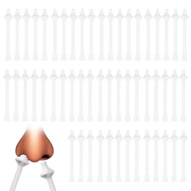 100 Pcs Nose Wax Sticks, Nose Waxing Applicators for Nose Hair, Remover Wax Applicator Nose Wax Kit, Accessories for Nostril Nasal Cleaning Ear Hair Removal, for Men Women