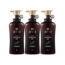 J&M Ryeo Jin Hair Loss Symptom Care Shampoo Scalp Cooling Care 490ml 3pcs / 려 진결모 탈 모증상케어 샴푸 두피쿨링케어 490ml 3개