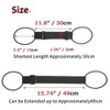 DACUAN Elastic Fastening Belt for Luggage, 3pcs Suitcase Elastic Strap
